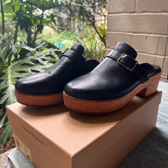 Charlotte Stone Shoes - Charlotte Stone Sam in Black Leather